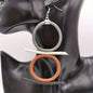 Exaggerated Long Dangle Earrings Bohemian Style Personality Design Rubber Jewelry Unique Party Ear Accessories