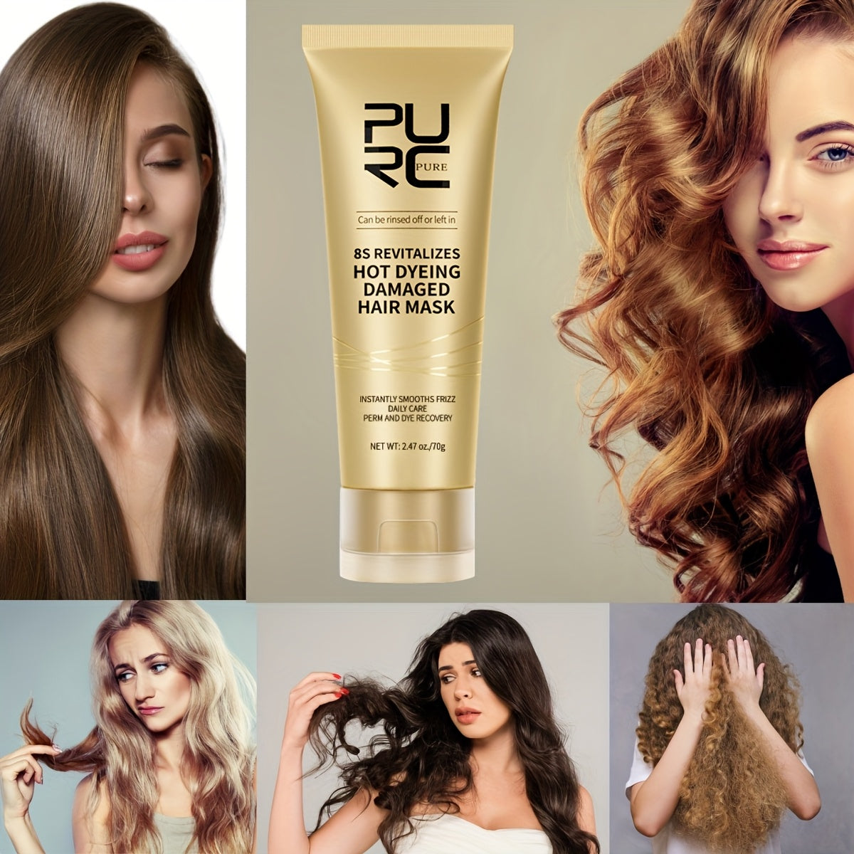 8 Seconds Hair Mask Professional Keratin Cream Smoothing Straightenig Soft Damaged Frizz Hair Care Product