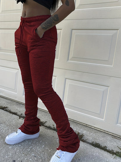 Slant Pockets Drawstring Pants, Casual Loose Pants For Fall & Winter, Women's Clothing