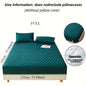 1pc waterproof mattress cover non-slip mattress cover hotel bedroom dormitory mattress protection cover simple solid color