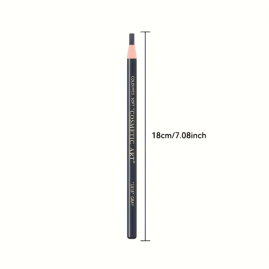 All-Day Waterproof Eyebrow Pencil - Hassle-Free, No Sharpen, Tear-Off, Refillable Design for All Skin Types