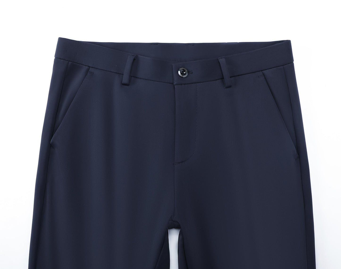 Men's Warm Thick Stretch Dress Pants for Fall/Winter Business Formal Wear