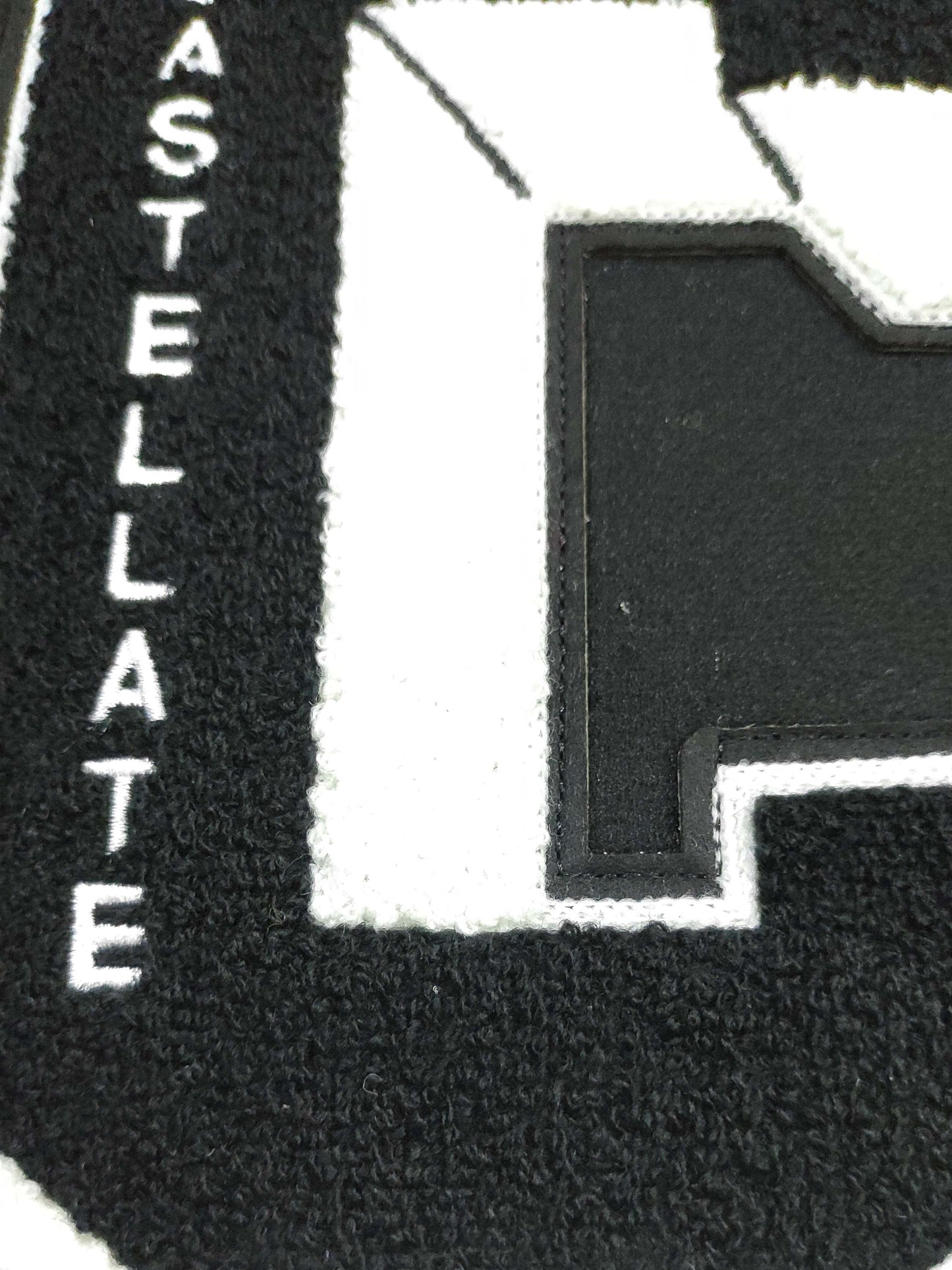 Mens Fashionable Letter Print Varsity Jacket - Color Block Button Up for Spring/Fall - Casual Style Perfect for School or Baseball