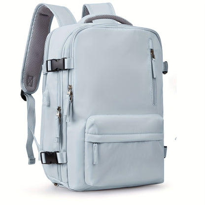 Large Capacity Multifunctional Leisure Backpack for Travel, with Dry Wet Separation Layer and Independent Shoe Compartment, and Anti-Theft Zipper Pocket, Lightweight and Portable, Suitable for Trave