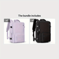 Large Capacity Multifunctional Leisure Backpack for Travel, with Dry Wet Separation Layer and Independent Shoe Compartment, and Anti-Theft Zipper Pocket, Lightweight and Portable, Suitable for Trave
