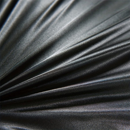 4-Piece Luxurious Satin Bedding Set - Silky Smooth, Breathable Comfort for All Seasons - Ideal for Home and Hotel - Includes Flat Sheet, Elasticized Fitted Sheet, and 2 Pillowcases