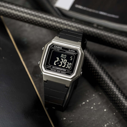 Casio Chronograph Sports Watch - Water Resistant 50M Digital Alarm Wrist Watch for Men and Women with Resin Strap and Electronic Features