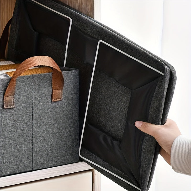 Foldable Storage Box, Closet Packing Cube & Organizer for Clothes, Wardrobe, Household, Pants Container