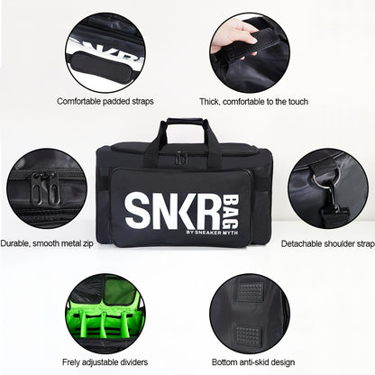 Ultra-Lightweight Sports Bag - Spacious Zippered Gym Duffel with Stylish Letter Pattern - Perfect for Basketball Training and Everyday Use