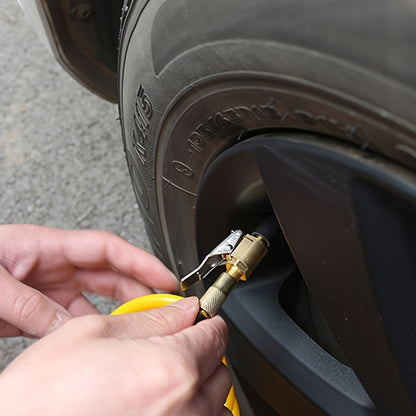 [Quick Air Pump Fill Head] Automotive Inflatable Pump Connector, Quick Air Pump Fill Head, Press-on Nozzle