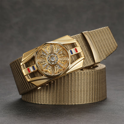 1pc Men's Fashion Simple Automatic Belt