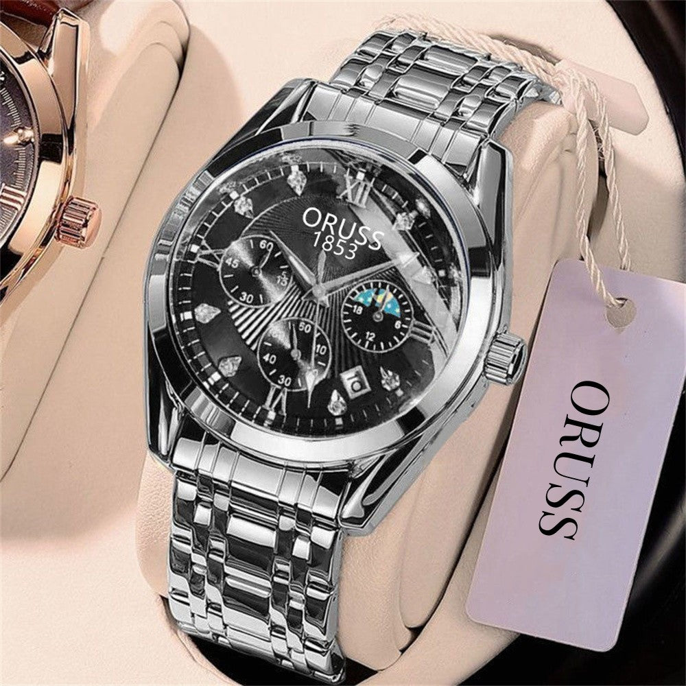 [Low-priced Products, Relax Appearance Requirements Appropriately] Personalized Men's Watches High-end Fashion Versatile Waterproof Luminous Low-priced Clearance Student Men's Watches