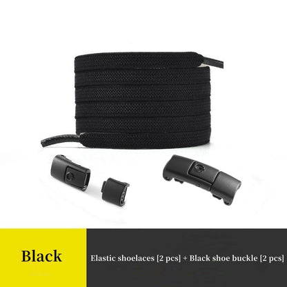 New Lightweight Button Switch Buckle Tie-Free Shoelaces For Adults