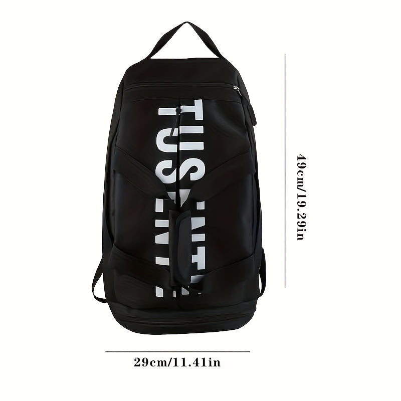 Large Capacity Multi-Functional Sport Gym Bag - Hiking Daypacks with Waterproof and Breathable Design, Shoes Pouch, and Business Travel Features - Ideal for Outdoor Camping, Hiking, and Birthday Gifts