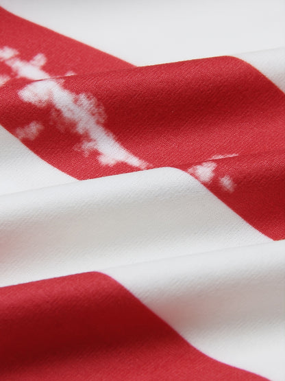 Plus Size Floral Print High Rise Drawstring Long Pants, Women's Plus Slight Stretch Loose Casual Pants