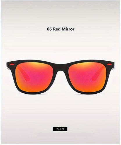 Unisex Square Frame Sports Fashion For Cycling, Fishing, Driving