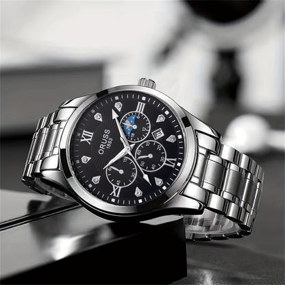 [Low-priced Products, Relax Appearance Requirements Appropriately] Personalized Men's Watches High-end Fashion Versatile Waterproof Luminous Low-priced Clearance Student Men's Watches