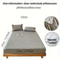 1pc waterproof mattress cover non-slip mattress cover hotel bedroom dormitory mattress protection cover simple solid color