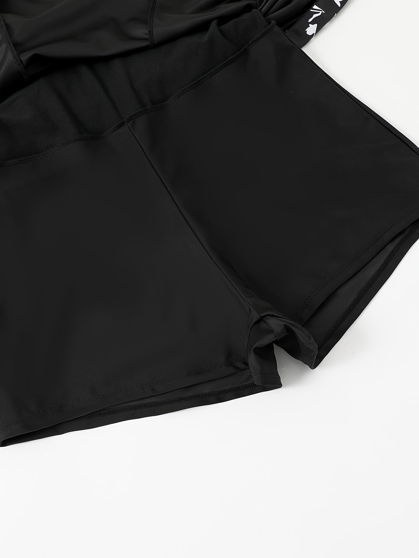 Plus Size Womens Vibrant Floral Print Tie Front V Neck One Piece Swimsuit - High Stretch, Comfortable, Vacation Essential - Polyester Knit Fabric, Random Printing, No Sheer