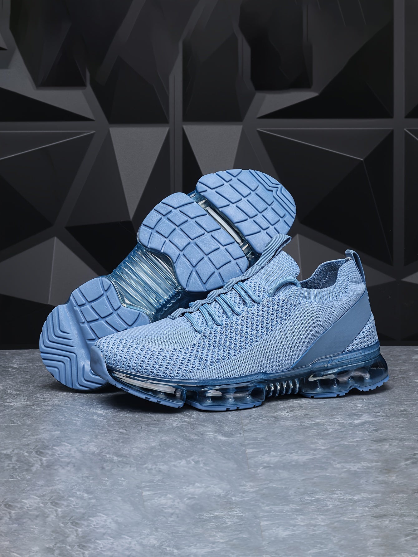 Ultra Lightweight Breathable Mesh Running Shoes - Stabilizing Support, Non Slip Sole, Wear Resistant Fabric Upper - Perfect for Summer, Stability and Casual Versatile Sports