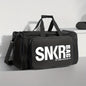 Ultra-Lightweight Sports Bag - Spacious Zippered Gym Duffel with Stylish Letter Pattern - Perfect for Basketball Training and Everyday Use
