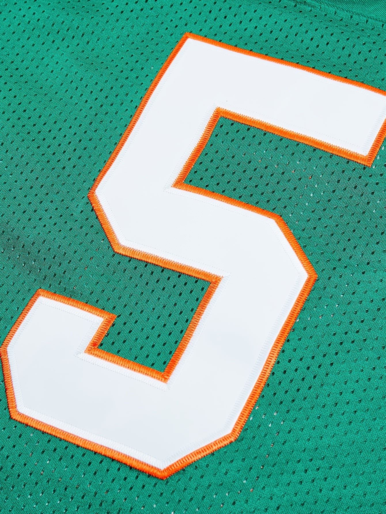 Men's Solid #5 Breathable Rugby Jersey, Active Slightly Stretch V Neck Short Sleeve Uniform American Football Shirt For Training Competition Party