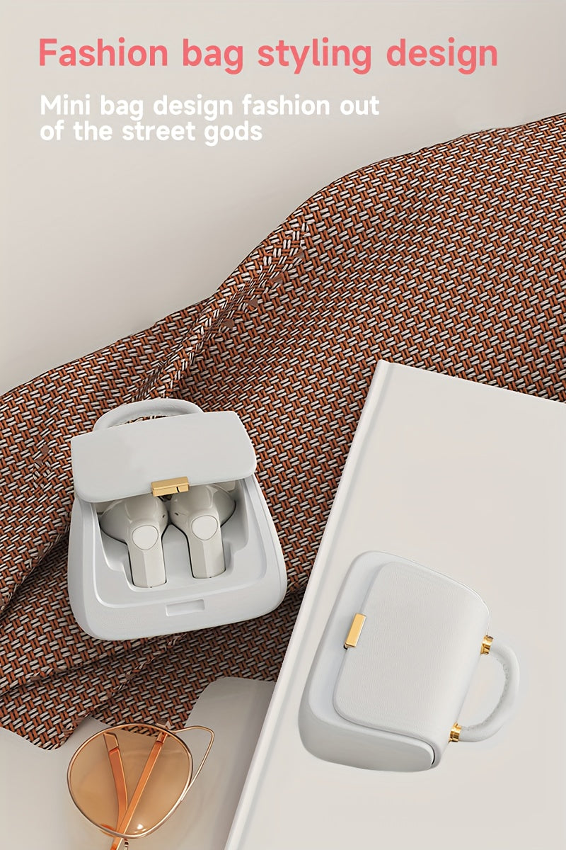 Fashion-Forward Active Noise-Cancelling Wireless Headset: Quick Charge, Touch Control, Gaming-Ready, Unique Handbag-Crafted Design for the Modern User
