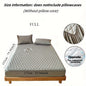 1pc waterproof mattress cover non-slip mattress cover hotel bedroom dormitory mattress protection cover simple solid color