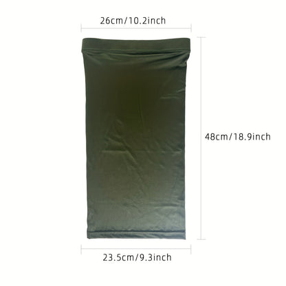 Spandex Long Tube Hat Straight Through