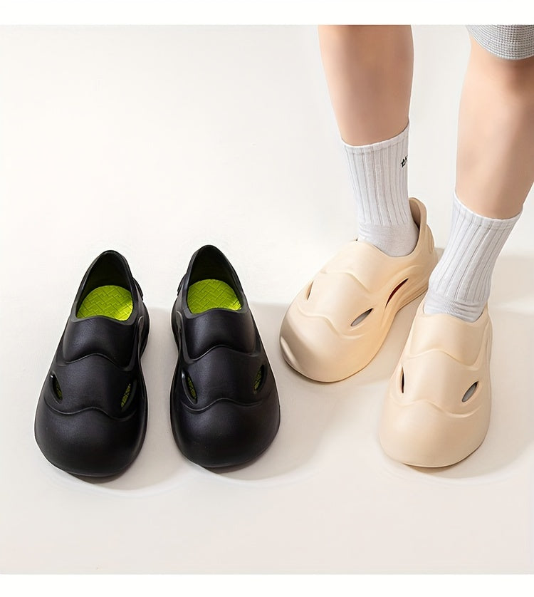 Men's And Women's Sandals With Removable Footbed, Slip-on Quick Dry Shoes