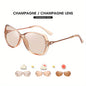 Fashion Design HD Photochromic Sunglasses For Women Polarized Glasses Driving Travel Oversized Ultralight Luxury Ladies Eyewear best gifts for Mother's Day