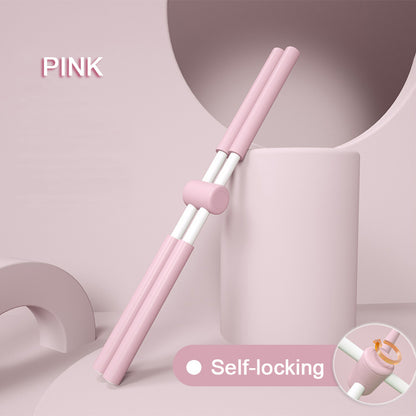 Yoga Body Stick for Posture Correction, Shoulder and Neck Relief, and Open Back Training - Improve Flexibility and Balance with this Versatile Fitness Tool