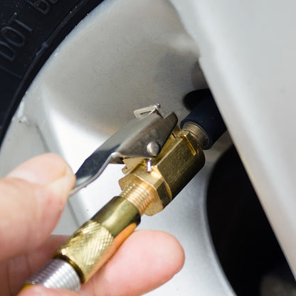 [Quick Air Pump Fill Head] Automotive Inflatable Pump Connector, Quick Air Pump Fill Head, Press-on Nozzle