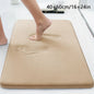 1PC Sponge Flat Bathroom Anti-slip Mat, Bathroom Water Absorption Anti-skid Mat, Bathroom Doormat, Bedroom Carpet, Floor Mat, kitchen Area Rugs, Laundry, bedrooom, shower, indoor mat