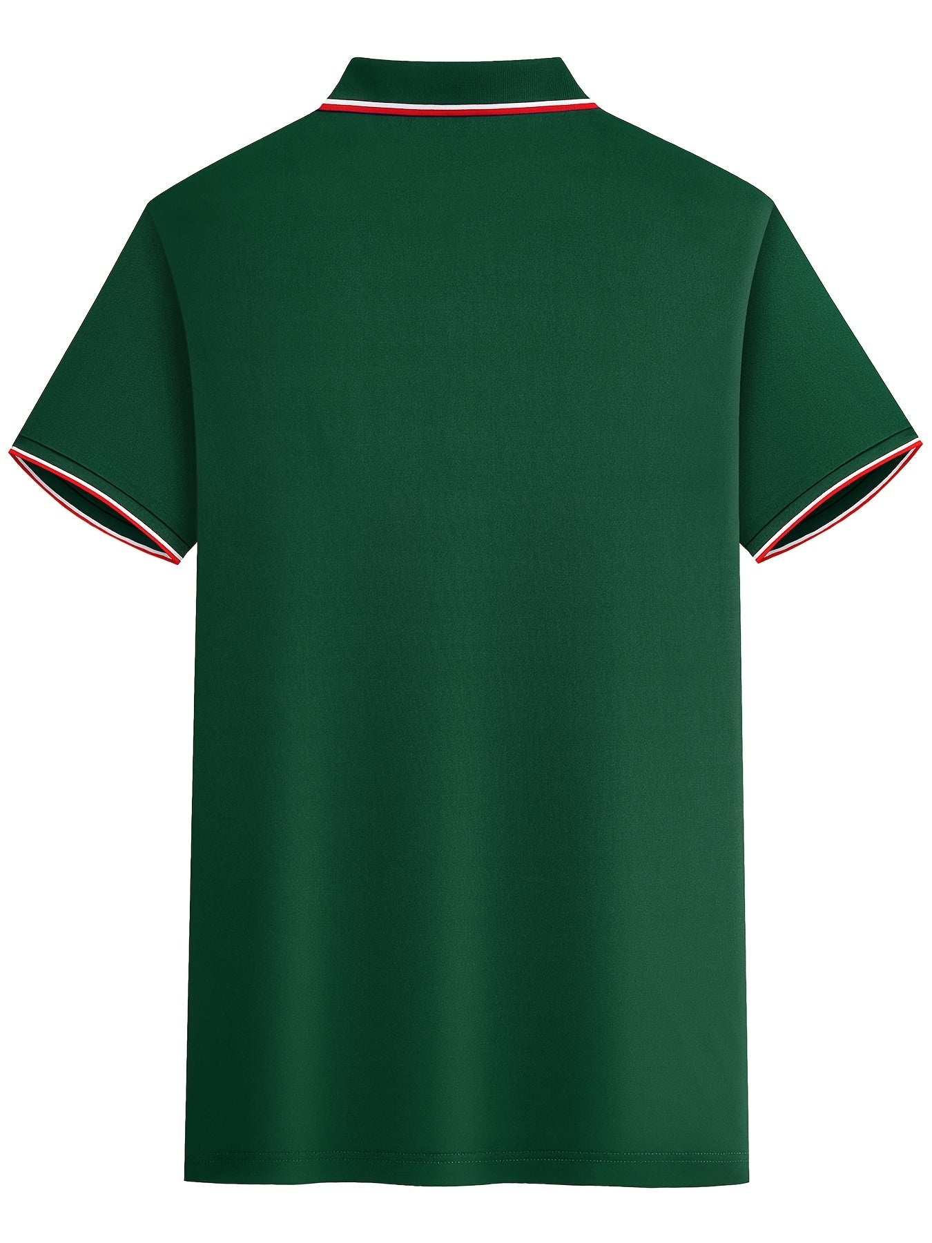 BM149 Men'S Short-Sleeve Polo Shirt, Casual Wear with Print Patterns, Stylish And Slightly Stretchy, Comfortable for Men'S Golf.
