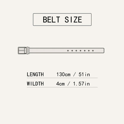 1pc Men's Fashion Simple Automatic Belt