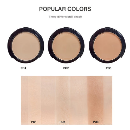 Timeless Elegance - Long-Lasting Matte Pressed Powder for a Seamless, Oil-Free Complexion - All-Day Wear, Buildable Coverage, Travel-Ready