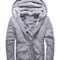 Winter Jacket Men's Fleece Casual Cardigan Autumn And Winter Warm Hooded Thick Jacket 2023 New Trend