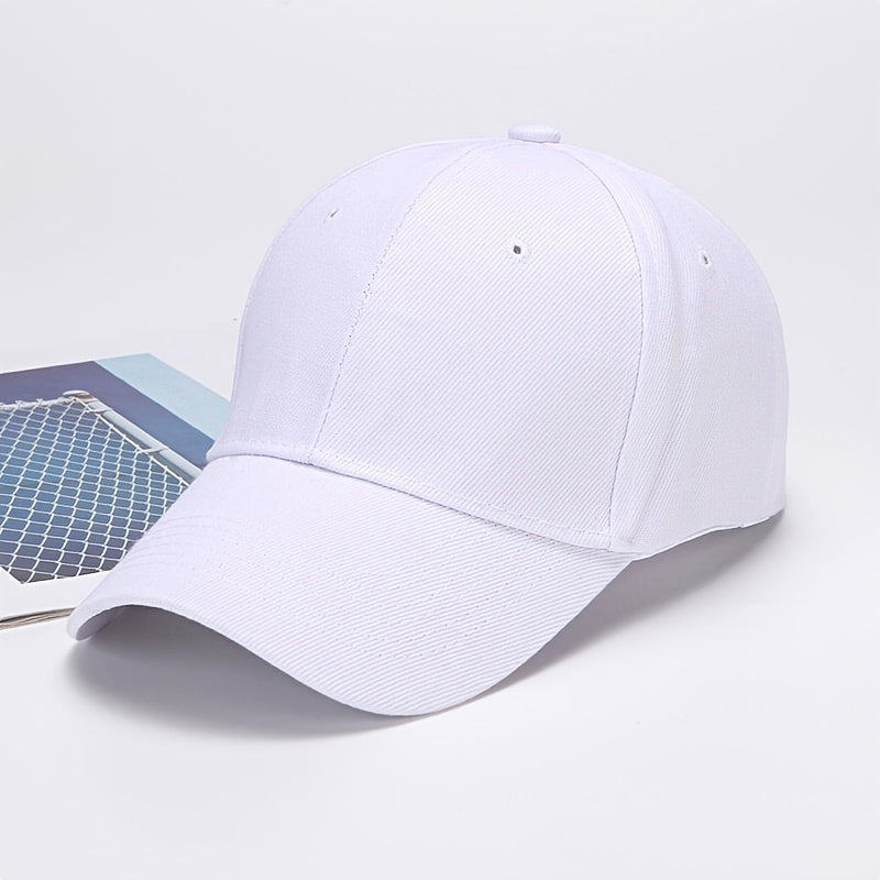 1pc Men's Solid Color Baseball Cap