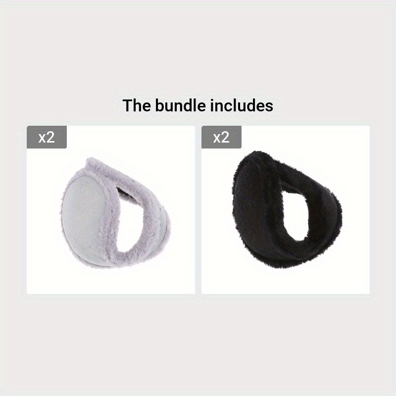 1Pc Warm Earmuffs Ear Muffs Winter Warmer Ear Protector For Men And Women, Ideal choice for Gifts