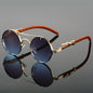 1pc Women, Fashion Round Glasses Stylish High-end Leopard Print Metal Leg Black Glasses, Retro Luxury Men'S Glasses, Suitable for Decorating Driving Wear and Daily Wear.