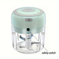 3.38/8.45oz Electric Mini Garlic Chopper USB Meat Grinder Garlic Masher Machine Sturdy Durable Crushed Ginger Vegetable Crusher Kitchenware