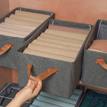 Foldable Storage Box, Closet Packing Cube & Organizer for Clothes, Wardrobe, Household, Pants Container