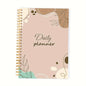 1pc Undated Daily Planner Notebook - Planning Pads with Priorities, Notes, Mood & Water Tracker, To-Do List, and 52 Sheets of 8*5.5 Space for Customized Organization and Goal Setting