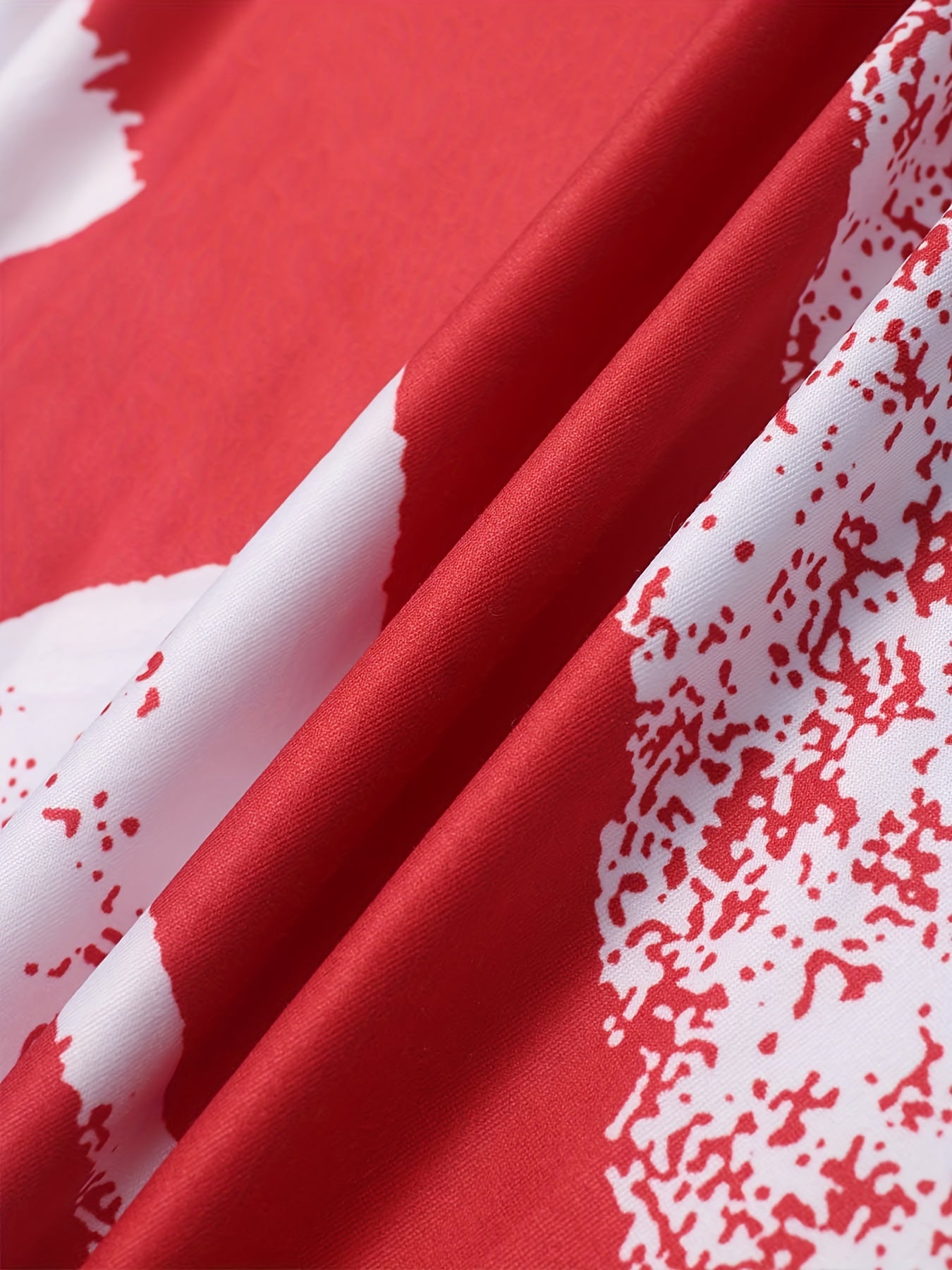 Plus Size Round Neck Colorblock Curved Hem Casual Tank Top