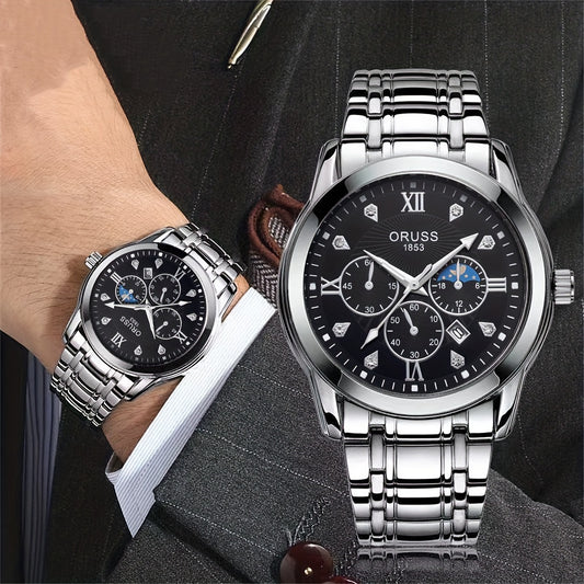 [Low-priced Products, Relax Appearance Requirements Appropriately] Personalized Men's Watches High-end Fashion Versatile Waterproof Luminous Low-priced Clearance Student Men's Watches
