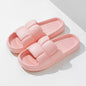 Soft & Silent EVA Slippers: Quick-Drying, Anti-Skid, Stylish Striped Design for Indoor/Outdoor Comfort