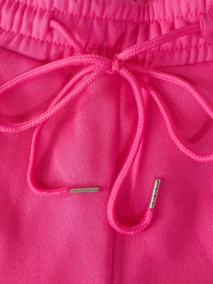 Womens Chic Drawstring Draped Pants - Relaxed Fit, Solid Colors with Pockets - Comfortable Everyday Style